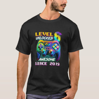 Level 6 Ontgrendeld Geweldig Sinds 2019 6e Verjaar T-shirt