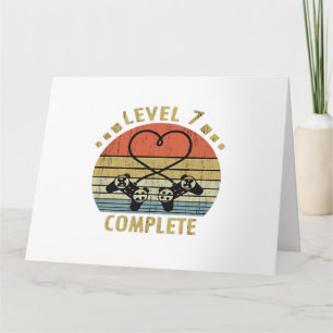 Level 7 compleet - 7e huwelijksjubileumcadeau Vi Kaart
