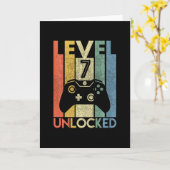 Level 7 Ontgrendeld Grappige Videospeler 7e Verjaa Kaart (Gele Bloem)