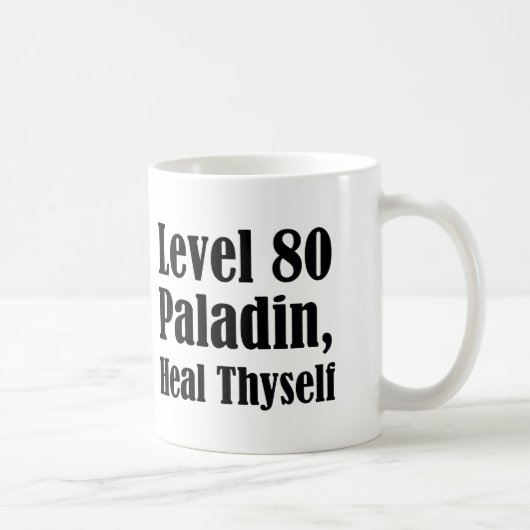 Level 80 Paladin, Genees Zichzelf Koffiemok (Rechts)