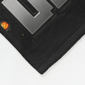 Level 8 Ontgrendeld Funny Verjaardags Jongen Pixel Fleece Deken (Hoek)