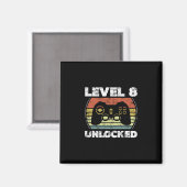 Level 8 Ontgrendeld Grappige Videospeler 8e Verjaa Magneet (Voorkant / Achterkant)