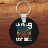 Level 9 Ontgrendeld Geweldig 2012 Videospel 9e Ver Sleutelhanger (Voorkant)