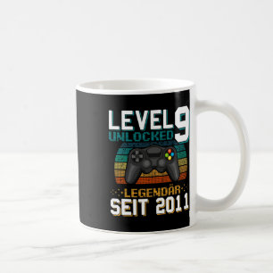 Level 9 Ontgrendeld Geweldig Sinds 2016 9e Verjaar Koffiemok