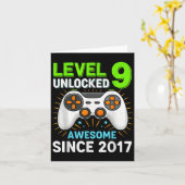 Level 9 ontgrendeld geweldig sinds 2017 gaming ver kaart (Gele Bloem)