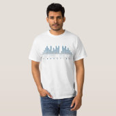 Level Blue Promo-Shirt T-shirt (Voorkant volledig)