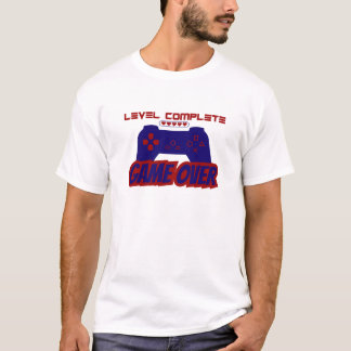 level complete - gamer victory design t-shirt
