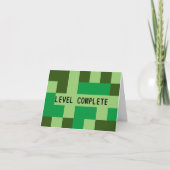Level Complete Gamer's Bedankkaart (Voorkant)