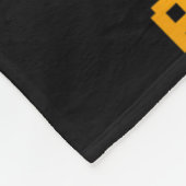 Level Dad Unlocked Pregnancy Announcement Gamer Fa Fleece Deken (Hoek)