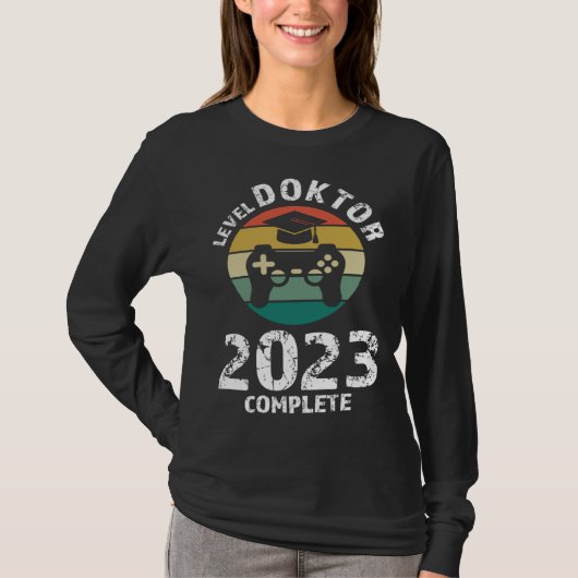 Level Doktor 2023 complete Doctor 2023 T-shirt (Voorkant)