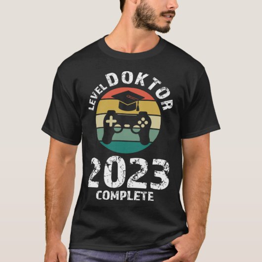Level Doktor 2023 complete Doctor 2023 T-shirt (Voorkant)