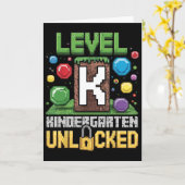 Level kleuterschool ontgrendeld videospel grappige kaart (Gele Bloem)