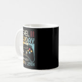 Level Leap Day ontgrendeld videospel controller sp Koffiemok (Voorkant links)