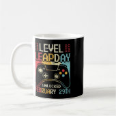 Level Leap Day ontgrendeld videospel controller sp Koffiemok (Links)
