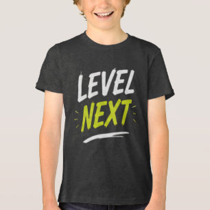 Level Next Gaming T-shirt voor kinderen en tieners