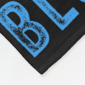 Level omhoog! Dit kind heeft nu een blauwe band ka Fleece Deken (Hoek)