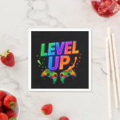Level omhoog, Gamer-thema servet (Insitu)