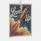 Level omhoog glas ornament (Voorkant Rechts)