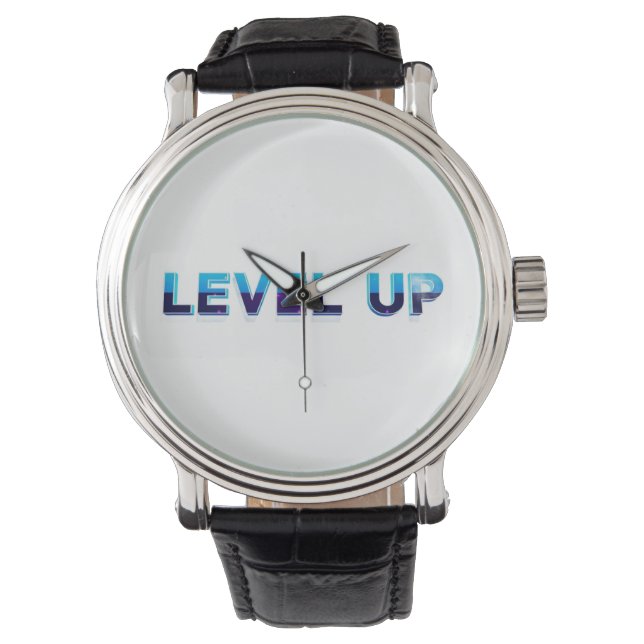 Level omhoog horloge (Voorkant)