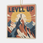 Level omhoog keramisch ornament (Links)