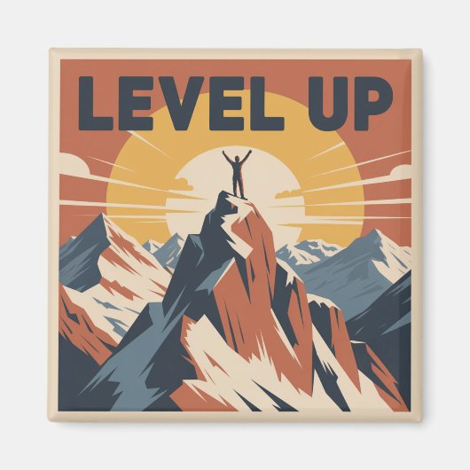Level Omhoog Magneet (Voorkant)