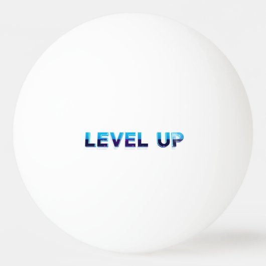Level omhoog pingpongbal (Voorkant)