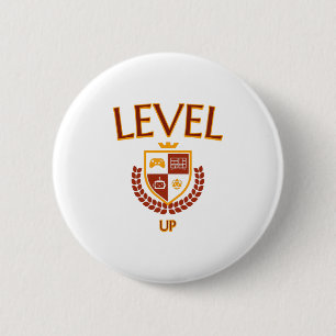 Level omhoog ronde button 5,7 cm