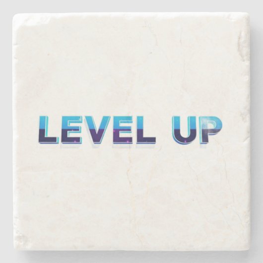 Level omhoog stenen onderzetter (Voorkant)
