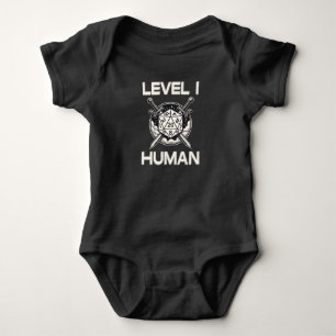 Level One Human Gaming Baby Bodysuit