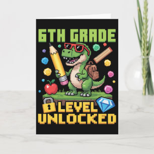 Level Ontgrendeld 6e Leerjaar Dinosaur Ck Naar Sch Kaart