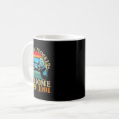 Level &#  Ontgrendeld Awesome Sinds 1991 &# e Ve Koffiemok (Voorkant links)