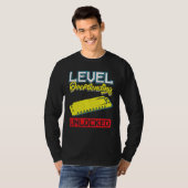 Level Overbending Unlocked Harmonica Player T-shirt (Voorkant volledig)