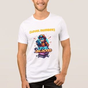 Level Unlocked Gamer School T-shirt –