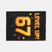 Level Up 67 Funny Gaming 6 7 Meme Gen Alpha Slang Fleece Deken (Voorkant (Horizontaal))