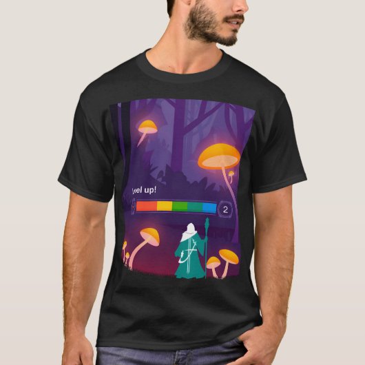 Level Up! (C) T-shirt (Voorkant)