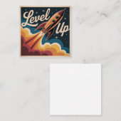 Level Up Contactkaartje (Voorkant / Achterkant)