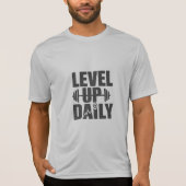 LEVEL UP DAILY Design 06 T-Shirt (Voorkant)