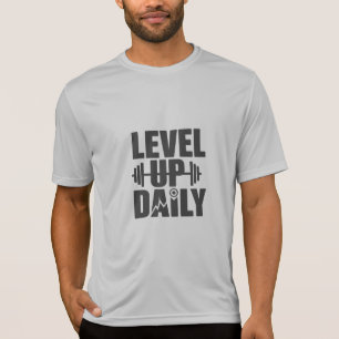 LEVEL UP DAILY Design 06 T-shirt