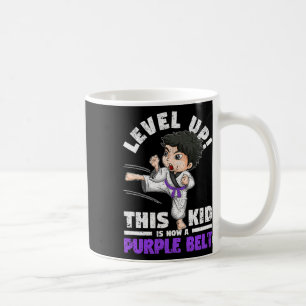 Level Up Deze Kid Is Nu Een Paarse Band Karate Mar Koffiemok