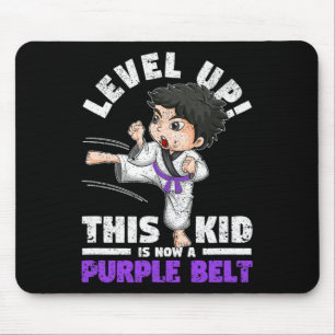 Level Up Deze Kid Is Nu Een Paarse Band Karate Mar Muismat
