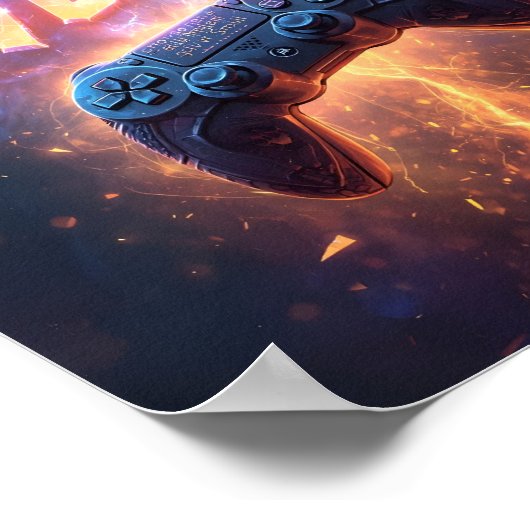 Level Up — Epic Gamer Poster (Hoek)