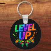Level Up, Gamer thema sleutelhanger (Voorkant)
