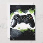 Level Up Gamer Verjaardag Kaart (Achterkant)