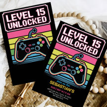 Level Up Gaming Feest voor Jongens