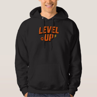 LEVEL UP JTS Hoodie - Opvallend Oranje Gamer Stree