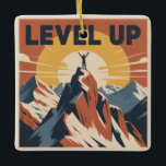 Level Up Keramisch Ornament<br><div class="desc">Level Up</div>