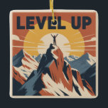 Level Up Keramisch Ornament<br><div class="desc">Level Up</div>