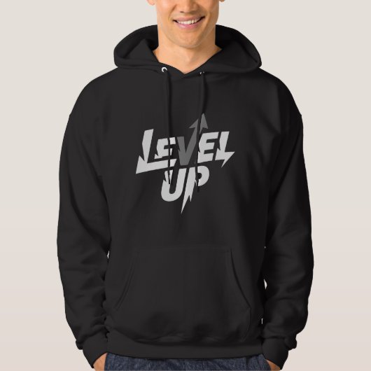 Level Up Men’s Hoodie (Voorkant)