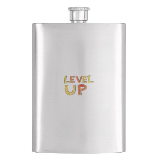 Level Up Motivatie Ontwerp Flacon (Voorkant)