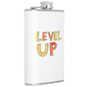Level Up Motivatie Ontwerp Heupfles (Rechts)